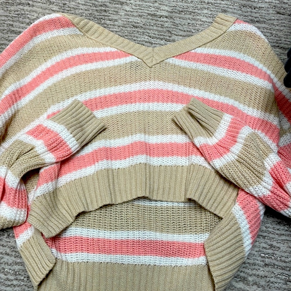 wild fable cropped knit sweater